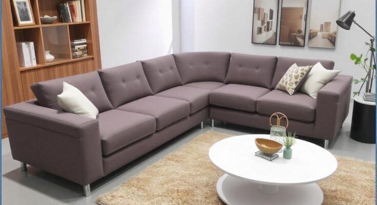 L Shape Sofa for modern homes